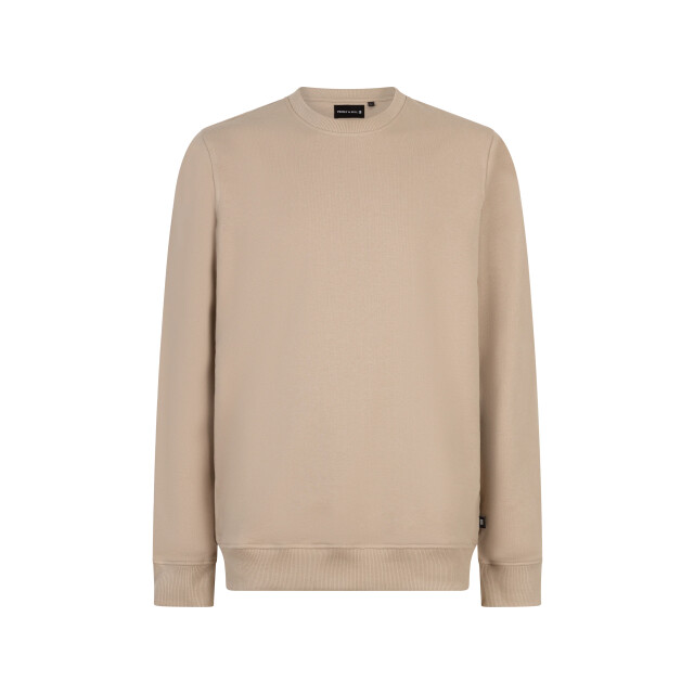 PRESLY & SUN Heren sweater damon - Sweater Damon Taupe large