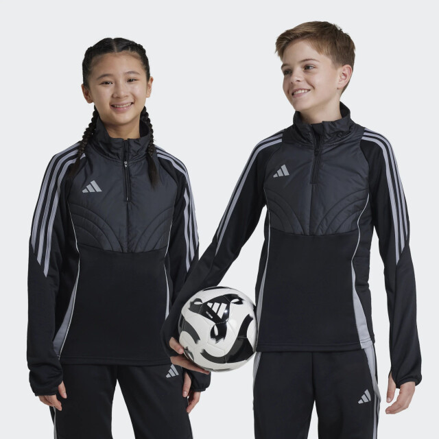 Adidas tiro24 wintopy t-shirt voetbal train lm jonge - 072839_990-140 large