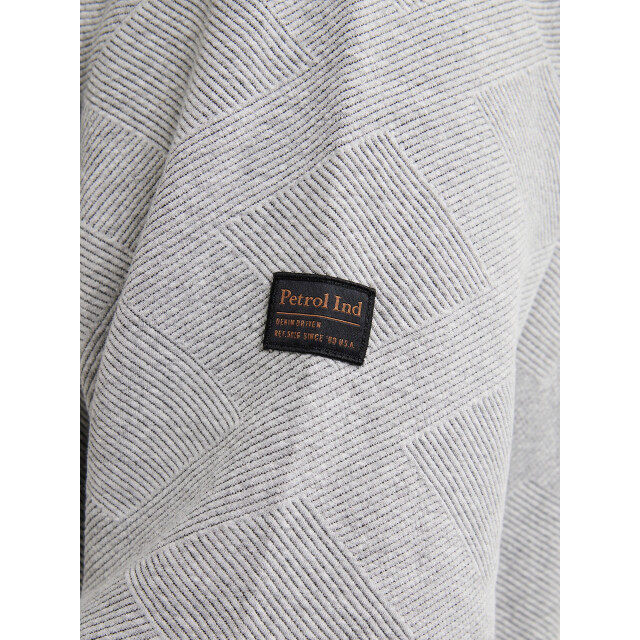 Petrol Industries Heren sweater m-3050-swr3100 9038 light grey Petrol M 3050 SWR3100 9038LightGrey large