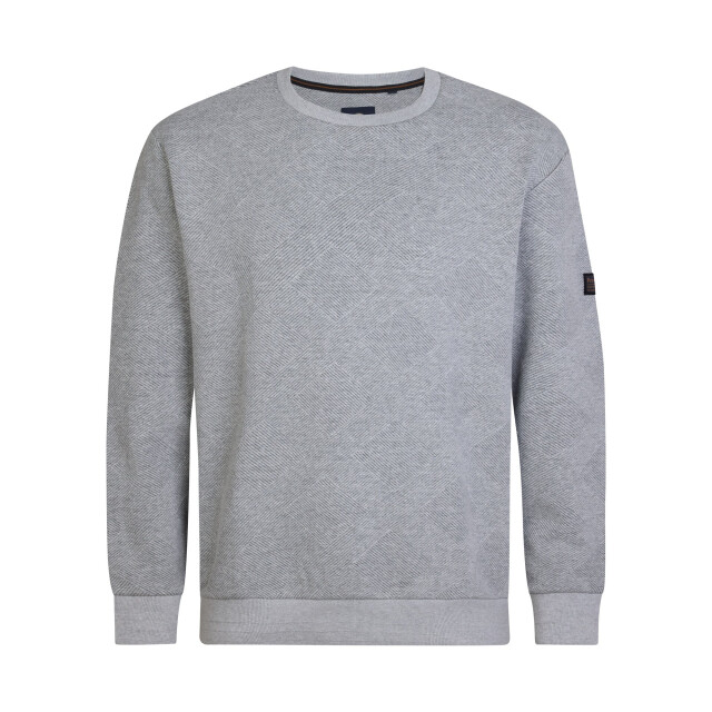 Petrol Industries Heren sweater m-3050-swr3100 9038 light grey Petrol M 3050 SWR3100 9038LightGrey large