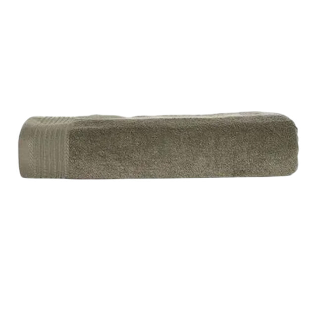 The One Towelling Klassieke strandhanddoek UTLT3582_olivegreen large