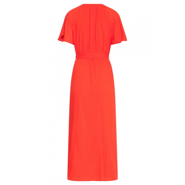 Smashed Lemon 25191 jurk viscose red 25191 large