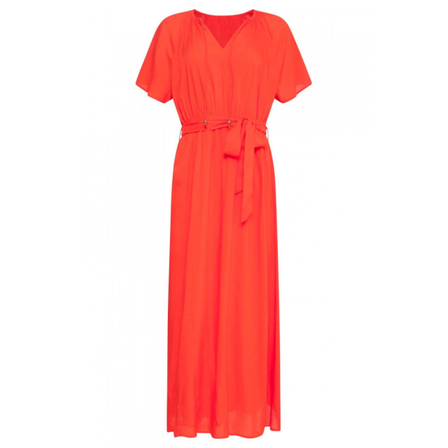 Smashed Lemon 25191 jurk viscose red 25191 large