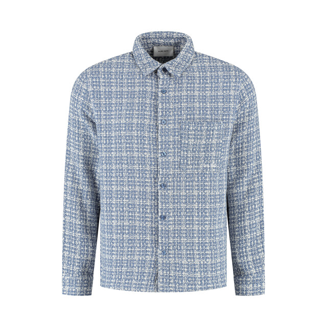 Pure Path Regular fit structure overshirts 25030206 large