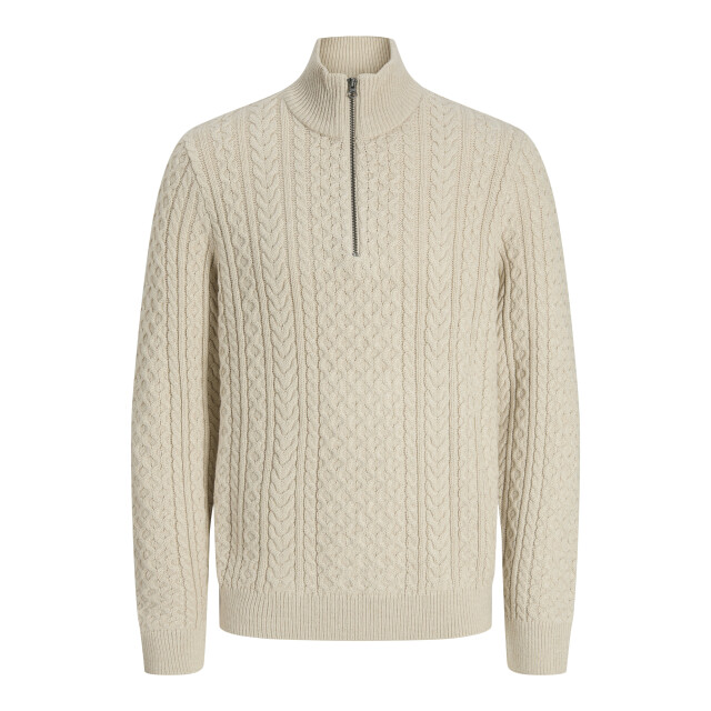 Jack & Jones Jprblusean knit cable half zip sn 12283487 large