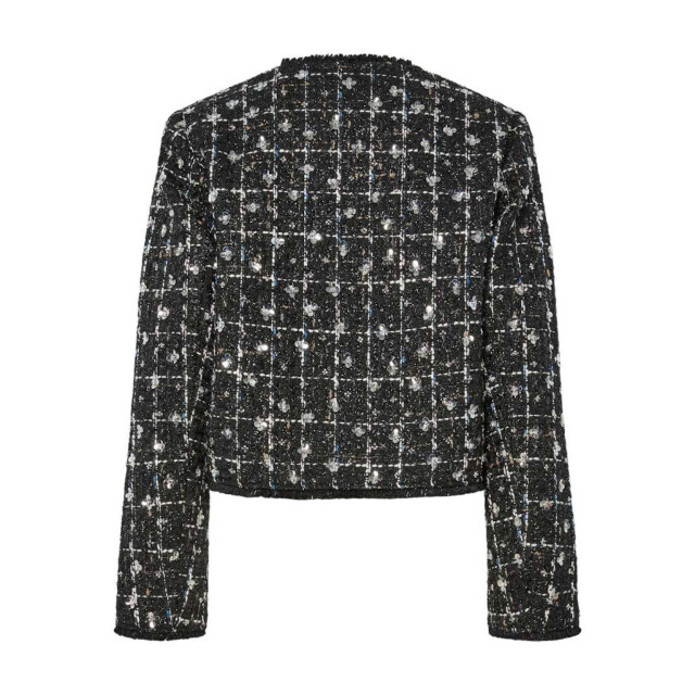 Y.A.S Yasvalenda ls tweed jacket show black 26038583-190939 large