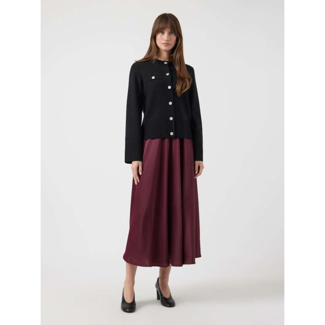 Y.A.S Yaspimi ls knit cardigan s. black 26025508-190939 large