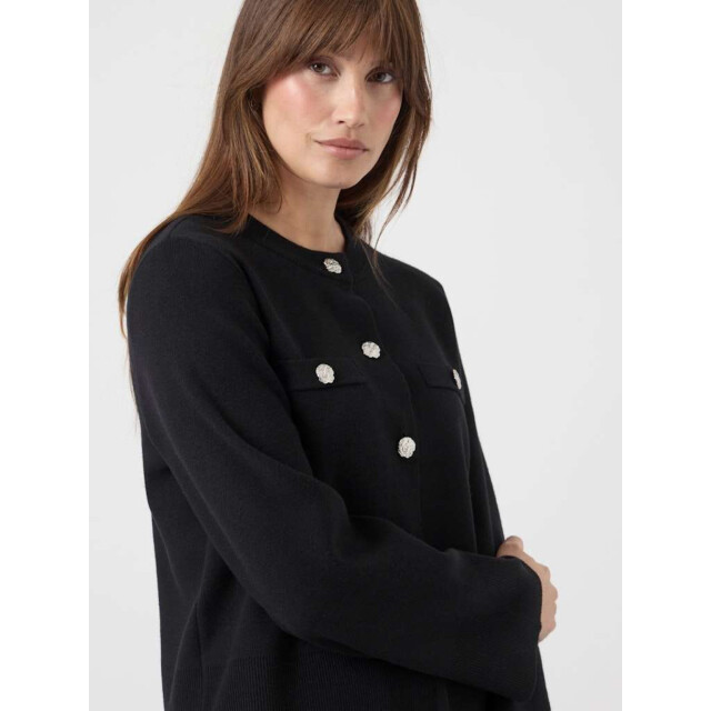 Y.A.S Yaspimi ls knit cardigan s. black 26025508-190939 large