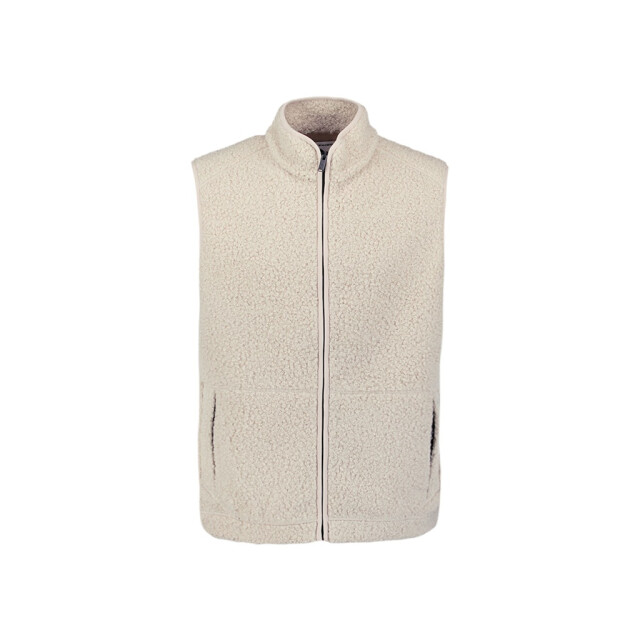 No Excess 29100922 sweater vest full zip teddy sleeve 29100922 large