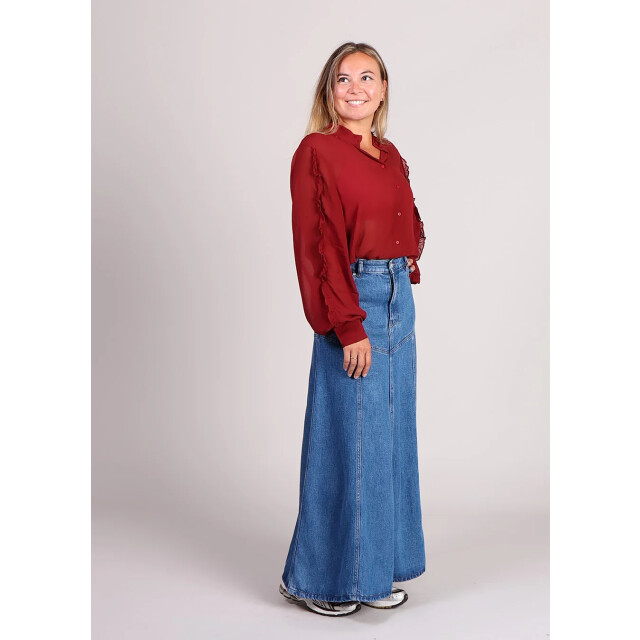 Moss Copenhagen Mschkasandra orabella blouse ruches 9605833949512 large
