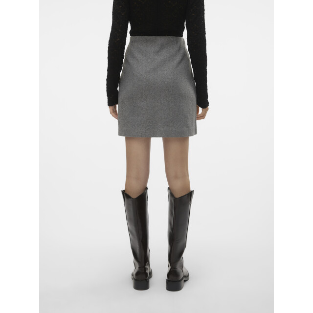 Vero Moda vmfortuneallison hw short skirt ga 10253954 medium grey 06411.940.0019 large