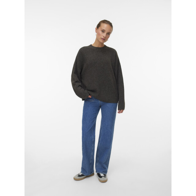 Vero Moda vmboom ls o-neck pullover ga noos 10320463 chocolate torte 06712.880.0026 large
