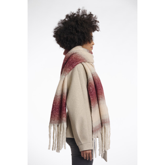 Rino & Pelle checked scarf erica.7002512 sugar plum birch 06811.680.0001 large