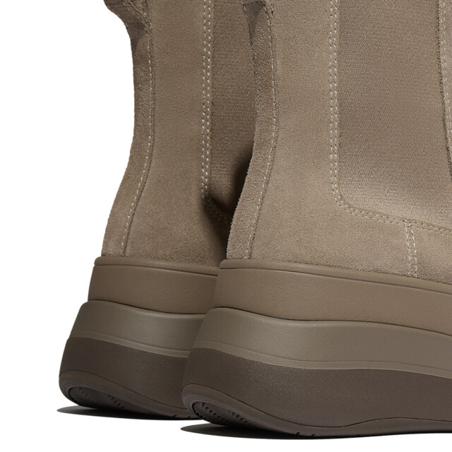 FitFlop F-mode stack suede chelsea boots E2K large