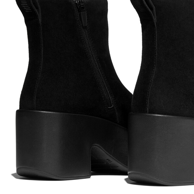 FitFlop Platfforms suede heeled ankle boots E5J large