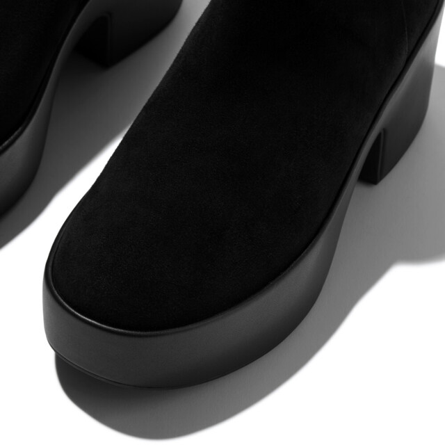 FitFlop Platfforms suede heeled ankle boots E5J large