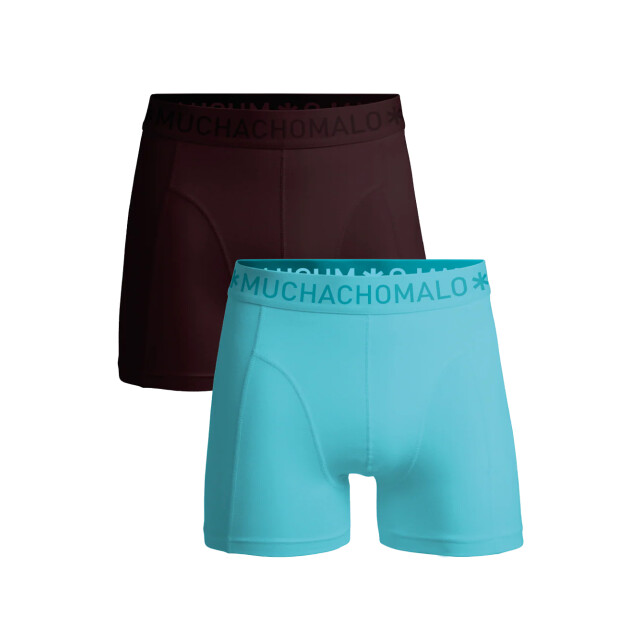 Muchachomalo Boys 2-pack boxer shorts solid SOLID1010-687J large