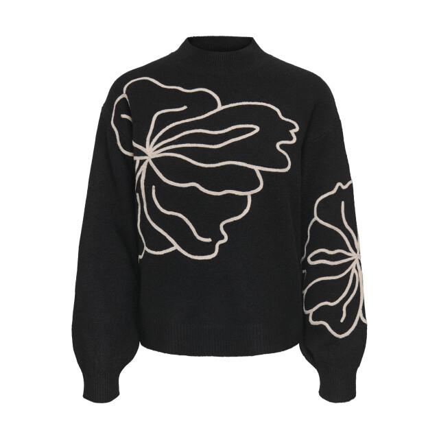 Jacqueline de Yong Jdyjella l/s flower pullover knt no 15344518 large