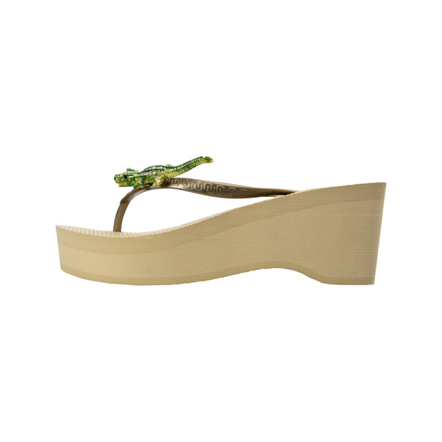 Uzurii Green crocodile switch high heel goud 71855143181531549125192392038897885512-715214 large