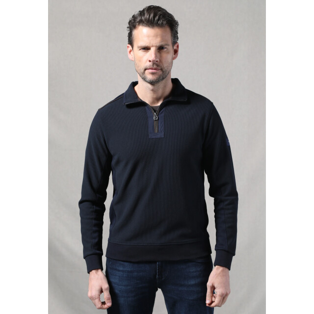 Gabbiano Heren sweater 775775 301 navy Gabbiano Sweater 775775 301Navy large