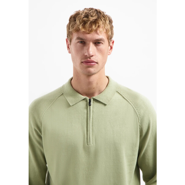 No Excess Heren polo trui 29230962sn 197 light moss NoExcess Trui 29230962SN 197LightMoss large