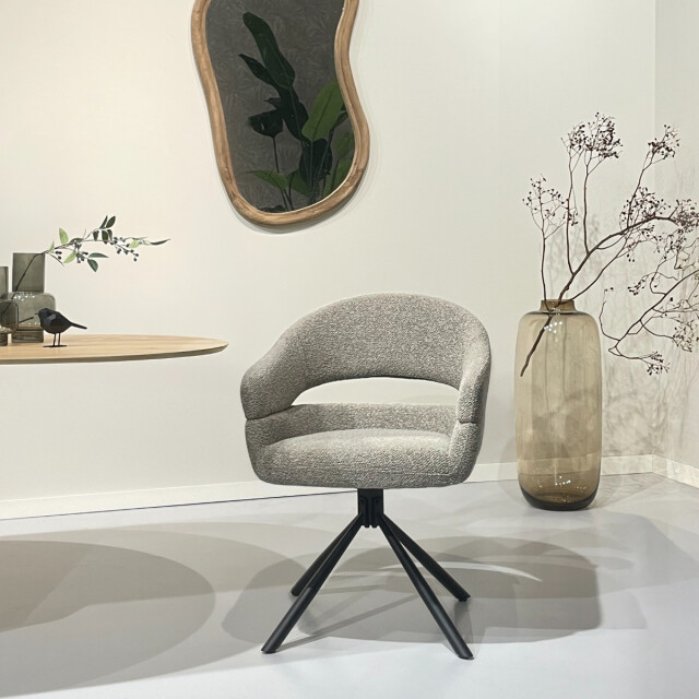 Livingfurn eetkamerstoel linn set van 2 62x58x85cm 3286061 large
