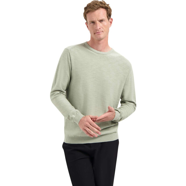 No Excess Pullover crewneck garment dyed + st smoke N2102-049 large