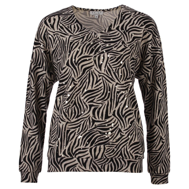 Enjoy Shirt cozy Shirt Cozy Zwart large