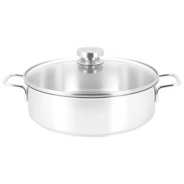 Demeyere Apollo 7 kookpan 28 cm met glazen deksel 44328 A large