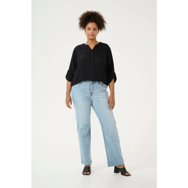 KAFFE Kckanna flora flared jeans 10581618 large