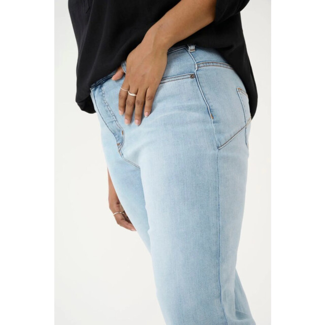 KAFFE Kckanna flora flared jeans 10581618 large