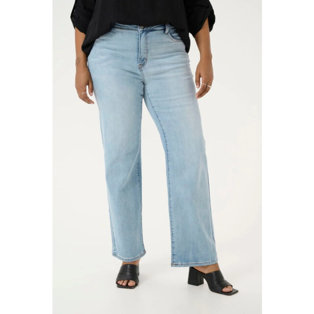 KAFFE Kckanna flora flared jeans 10581618 large