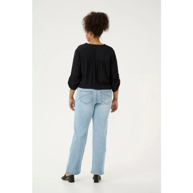 KAFFE Kckanna flora flared jeans 10581618 large