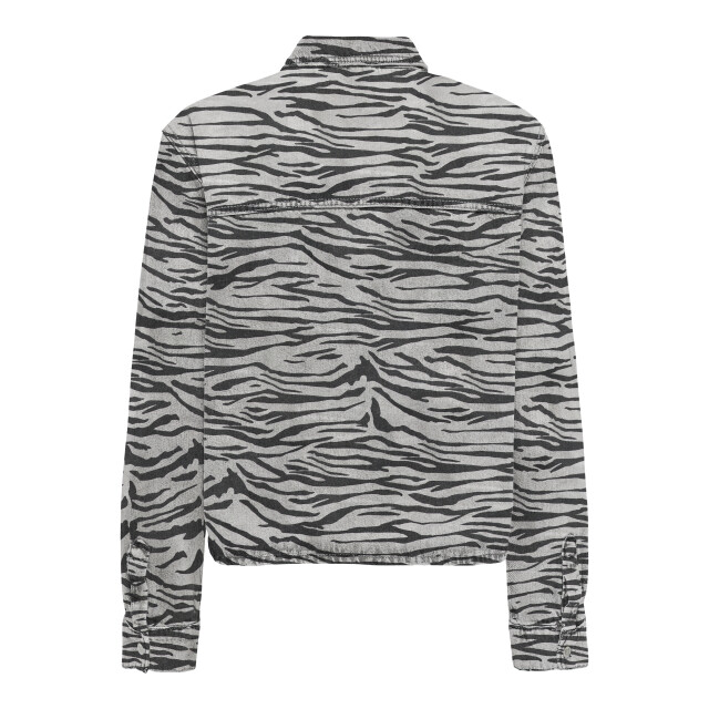 Only Onlcassie ls zebra shirt dnm sik 15355830 large