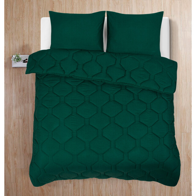 DoubleDry 2 in 1 dekbed 240x200 lits jumeaux wasbaar dekbed zonder overtrek - 3289481 large