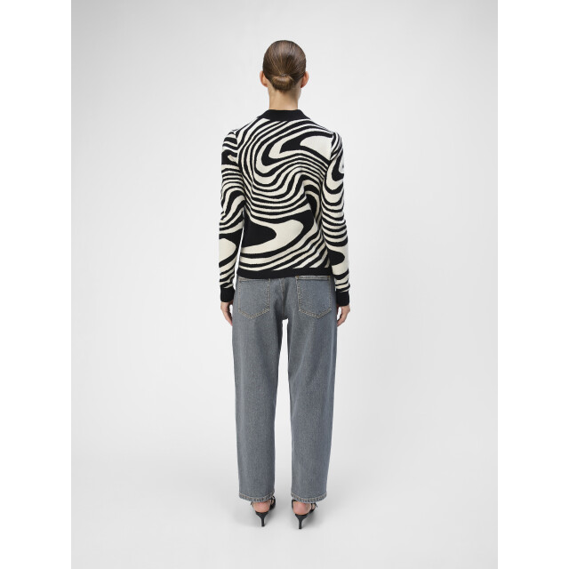 Object Objray l/s knit pullover aop noos 23040958 large