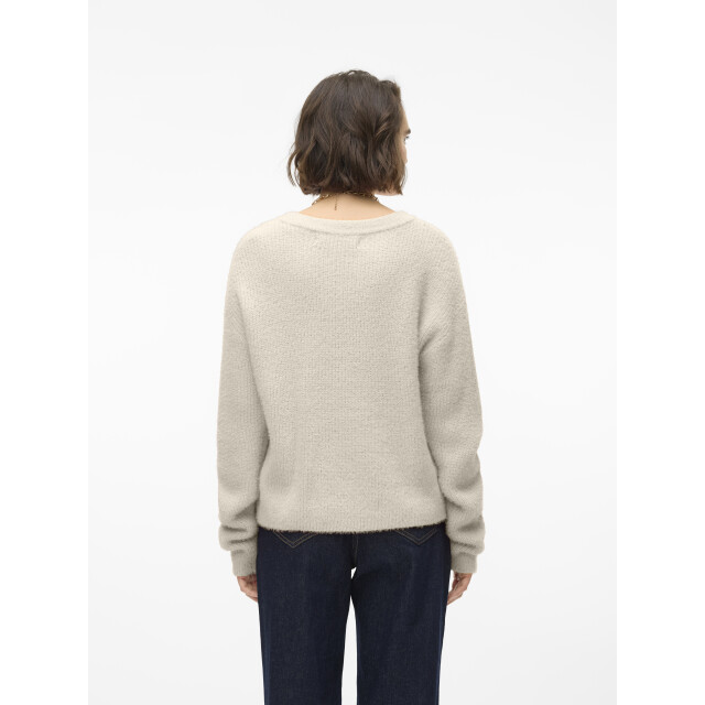 Vero Moda vmpuff ls o-neck pullover boo 10310876 birch 06712.198.0213 large