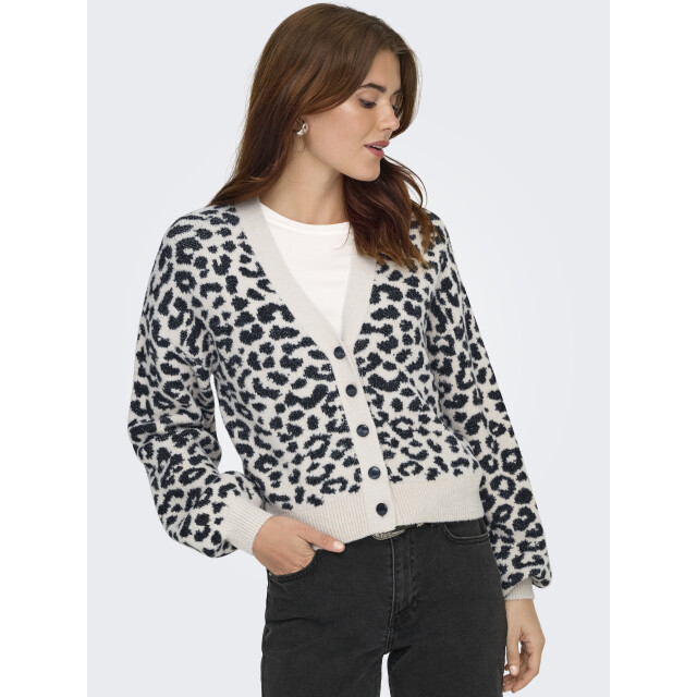 Jacqueline de Yong lorraine animal short cardigan k 15292883 - 06741.939.0012 large