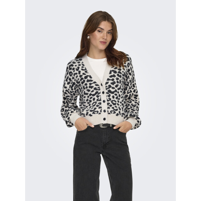 Jacqueline de Yong lorraine animal short cardigan k 15292883 - 06741.939.0012 large