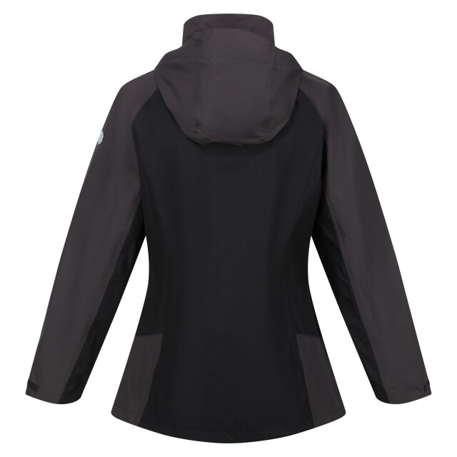Regatta Dames calderdale iv waterdichte jas UTRG5841_blackash large
