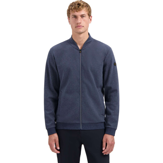 No Excess Sweater full zip college collar twi night 29100916-078 large