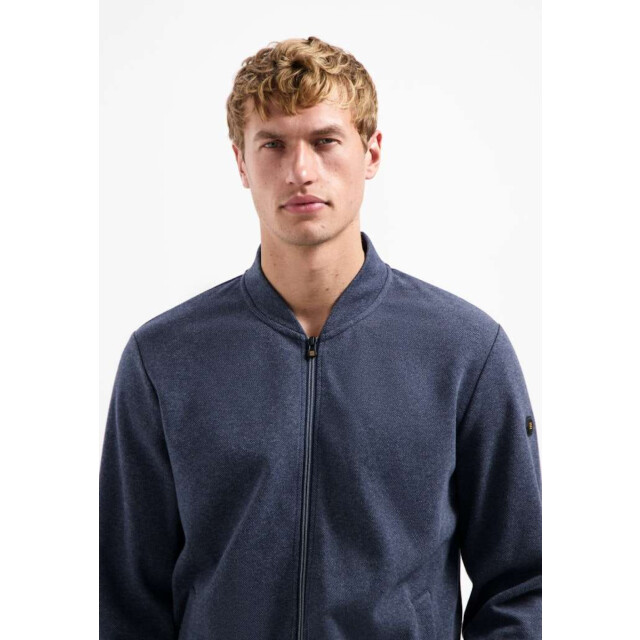 No Excess Sweater full zip college collar twi night 29100916-078 large