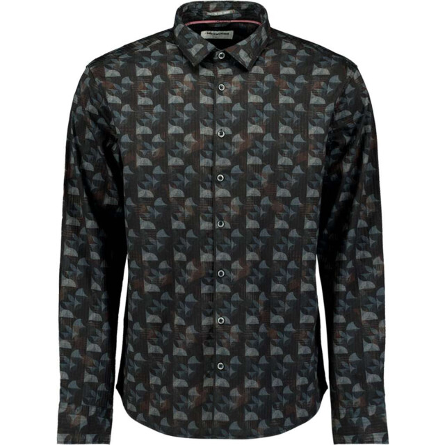 No Excess Shirt allover printed structure str night 29400936-078 large