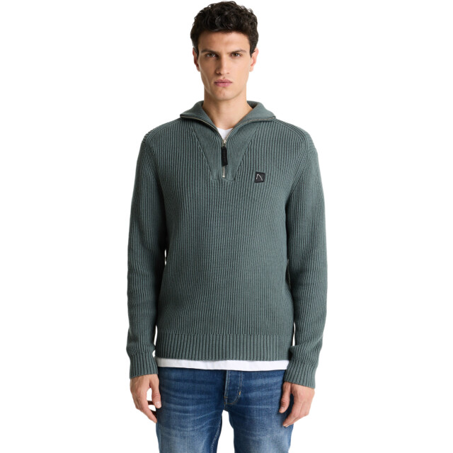 Chasin' Oliver half zip dk.green 31190001-E53 large