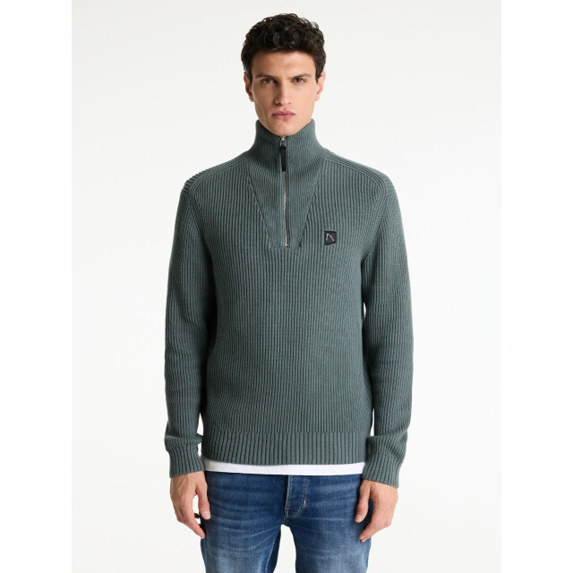 Chasin' Oliver half zip dk.green 31190001-E53 large