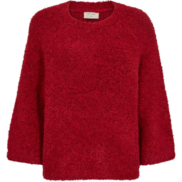 Free Quent Fqchrista pullover chili pepper melange 207027-9970 large