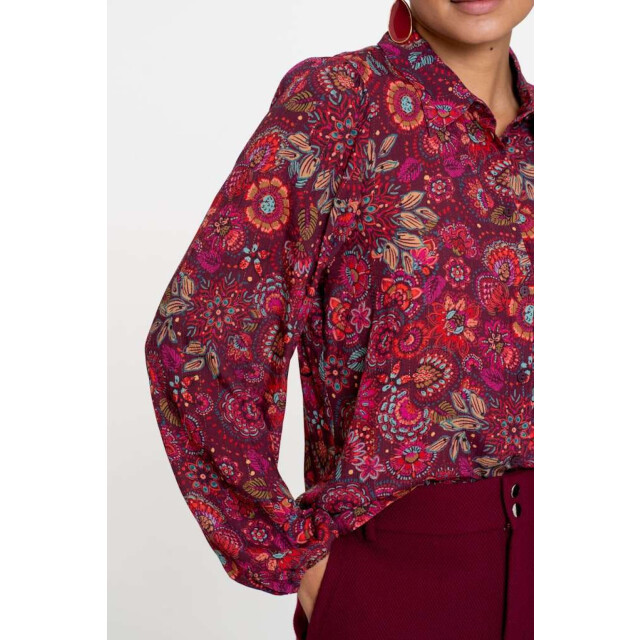 Geisha Blouse fuchsia 53606-20-000445 large