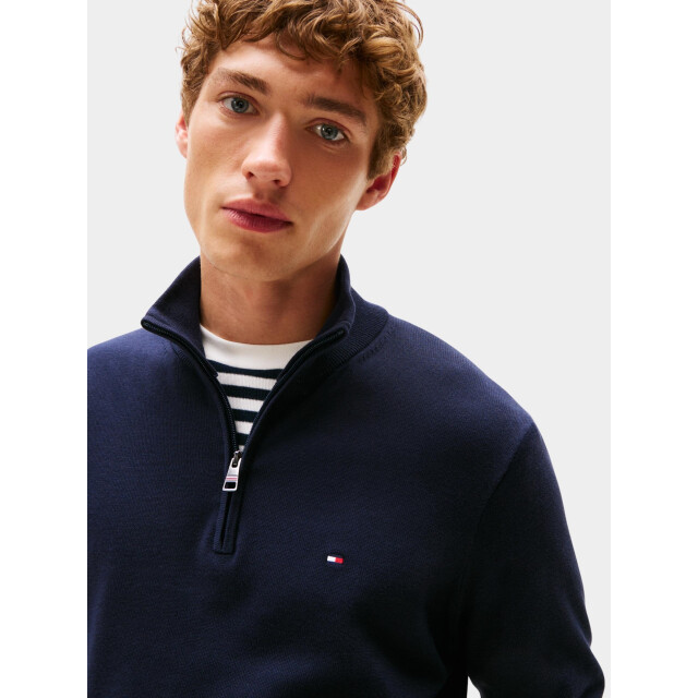 Tommy Hilfiger Half zip essential cotton zip mock mw0mw37331/dw5 199158 large