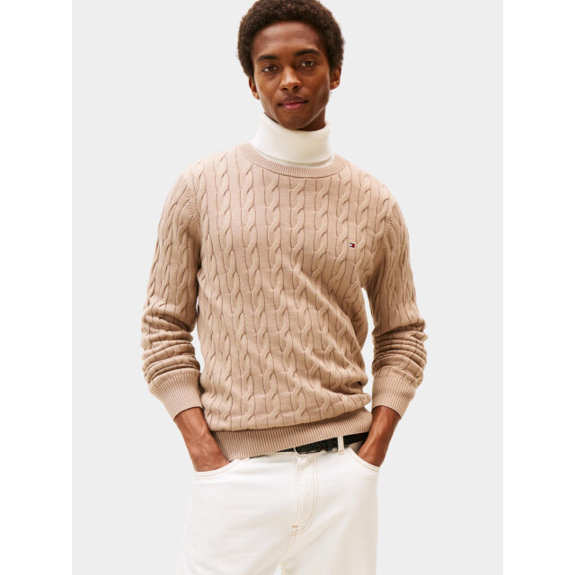 Tommy Hilfiger Pullover classic cotton cable crew nec mw0mw33132/afe 199147 large