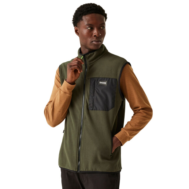 Regatta Heren frankie fleece gilet UTRG11097_darkkhaki large